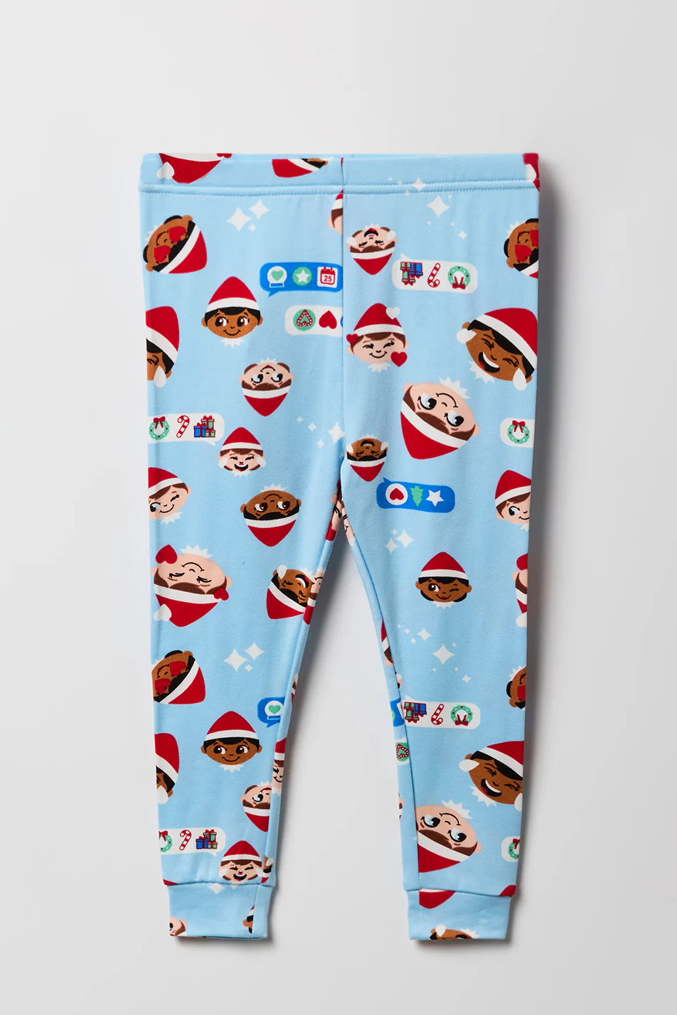 Toddler Fammy Jammies Texting Crew The Elf on the Shelf® Pajama Set - Image 4
