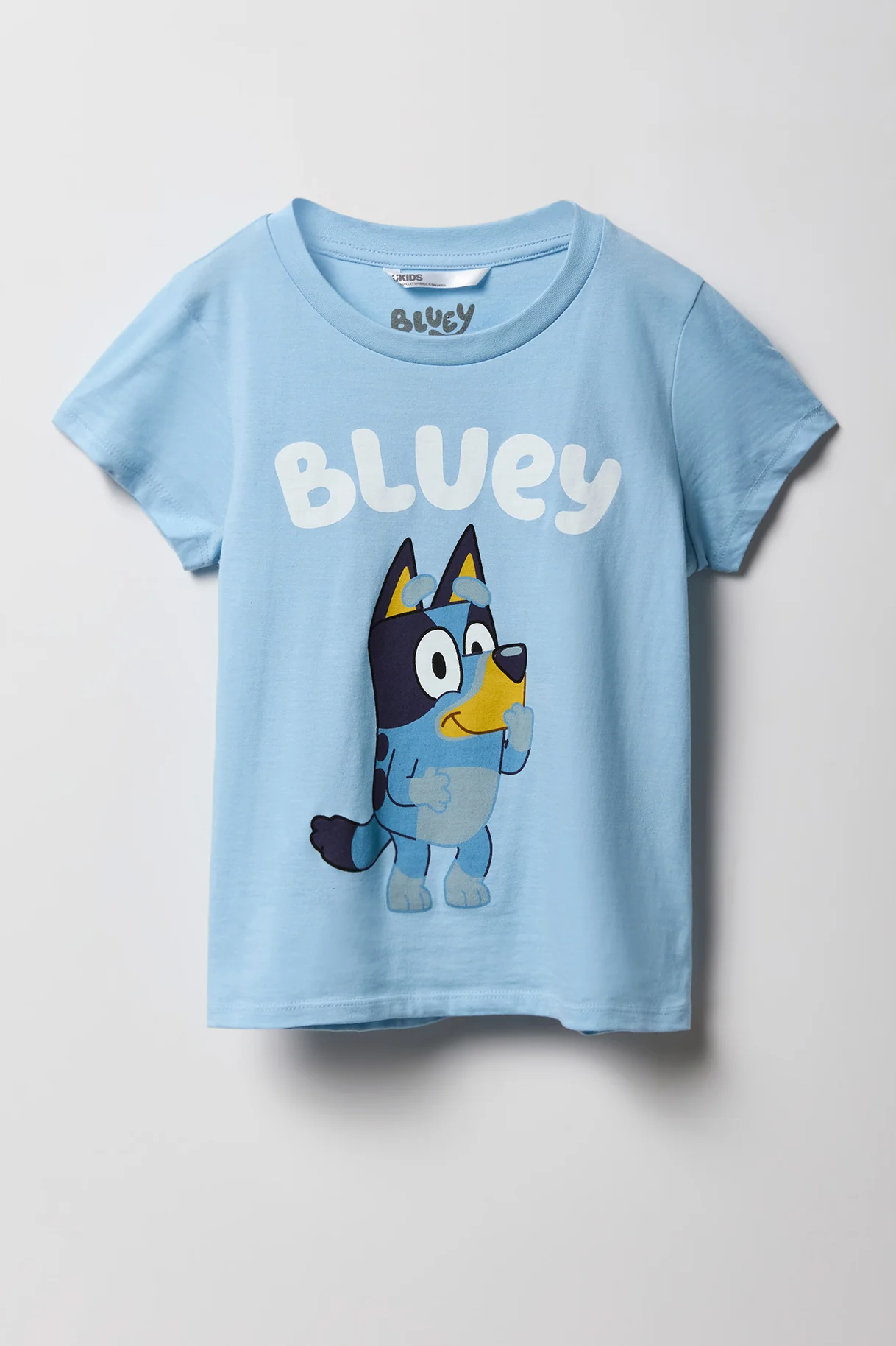 Kids Luxe Heavy Cotton Bluey Graphic T-Shirt