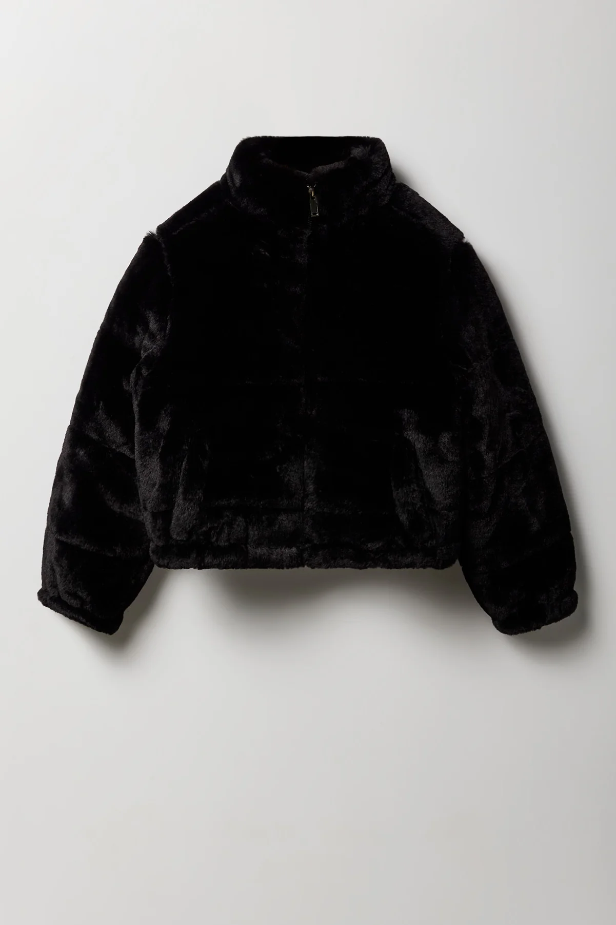 Blouson matelassé boutonné pour filles
