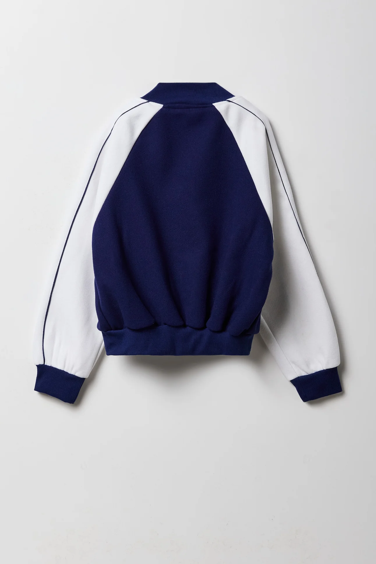 Blouson aviateur avec motif brodé City en sergé - Image 4