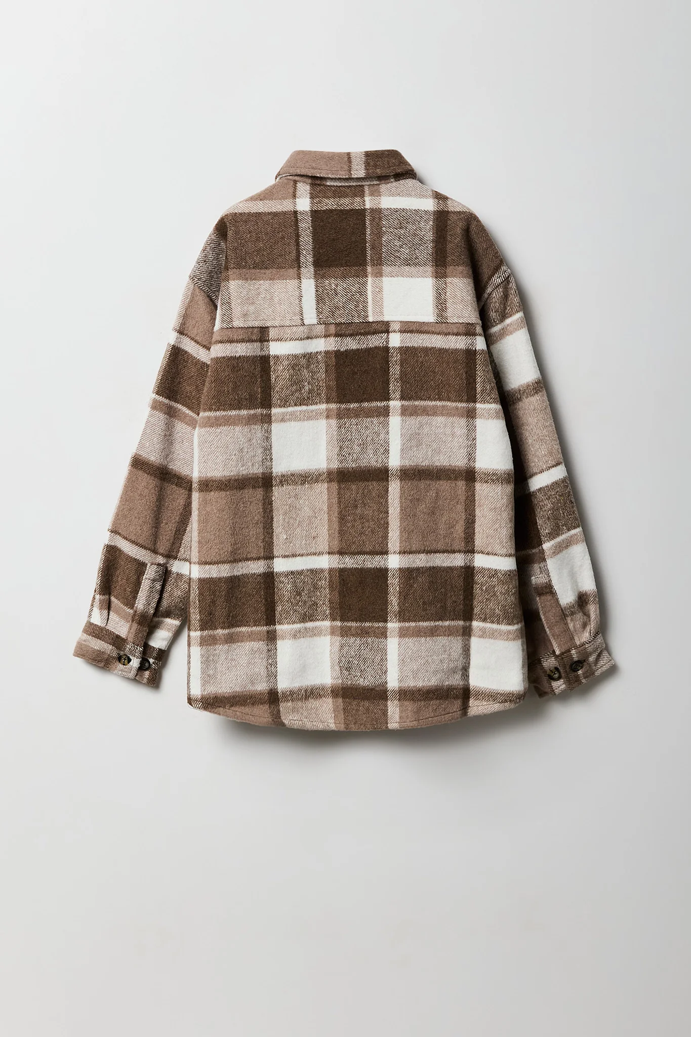 Boys Plaid Shacket - Image 6