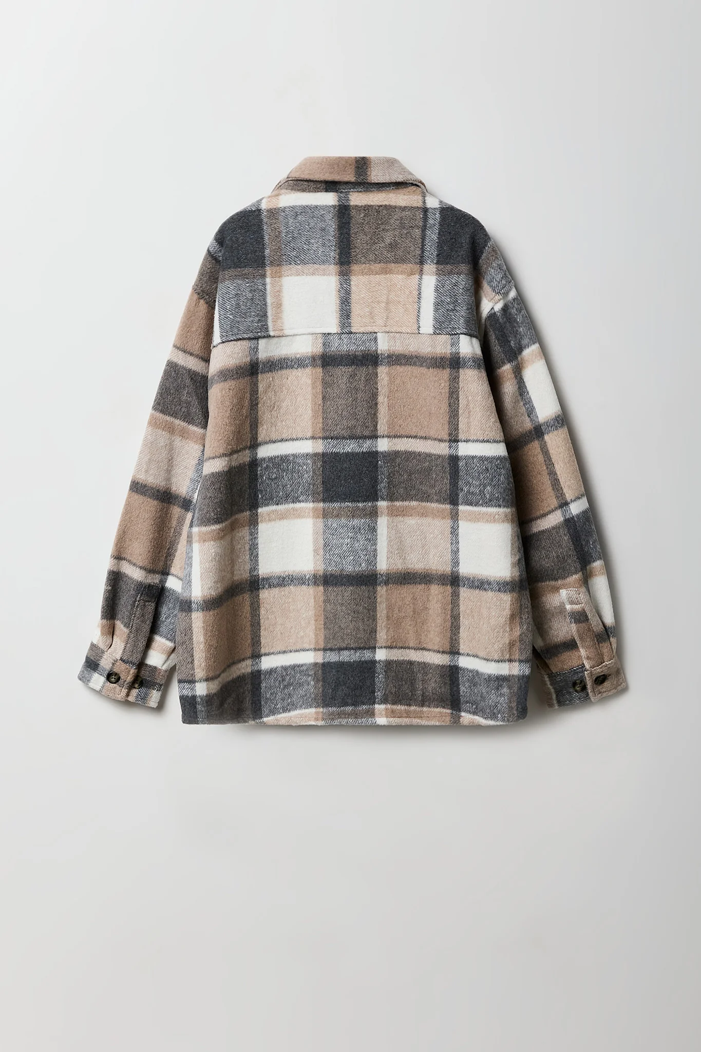 Boys Plaid Shacket - Image 8