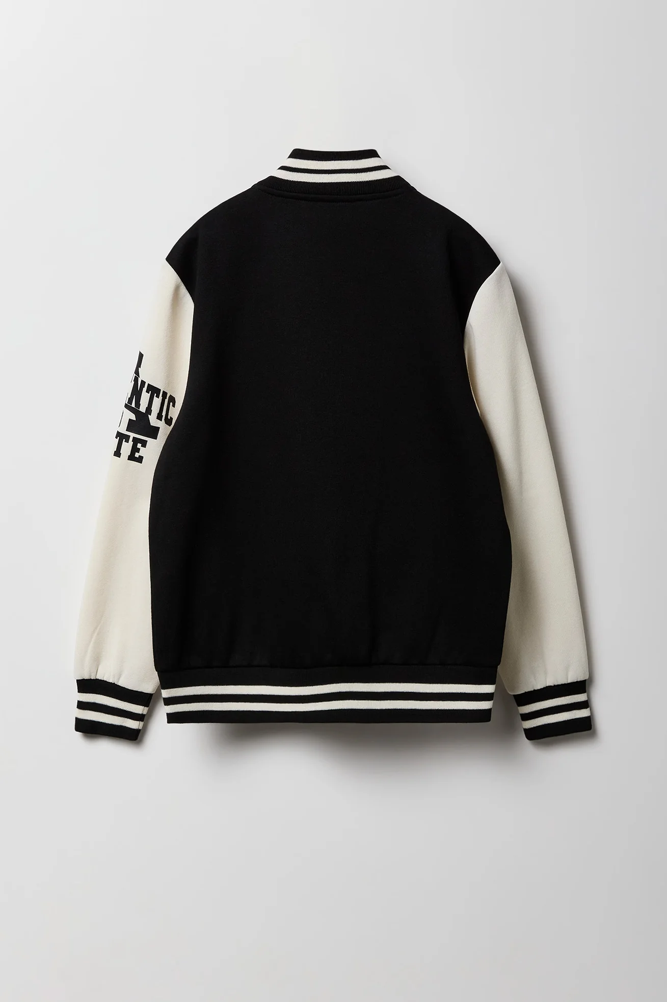 Blouson de style universitaire en molleton avec motif brodé City pour enfants - Image 2