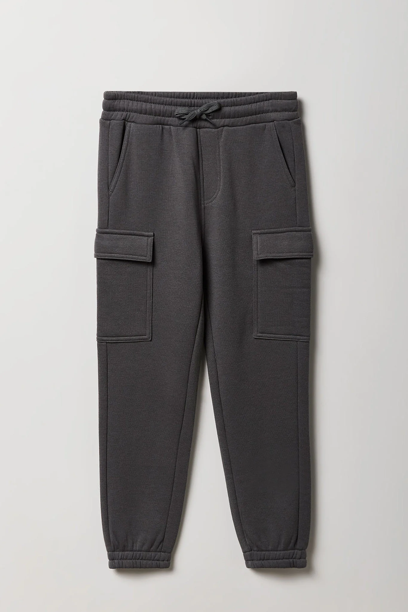 Jogger cargo en molleton classique pour enfants - Image 3
