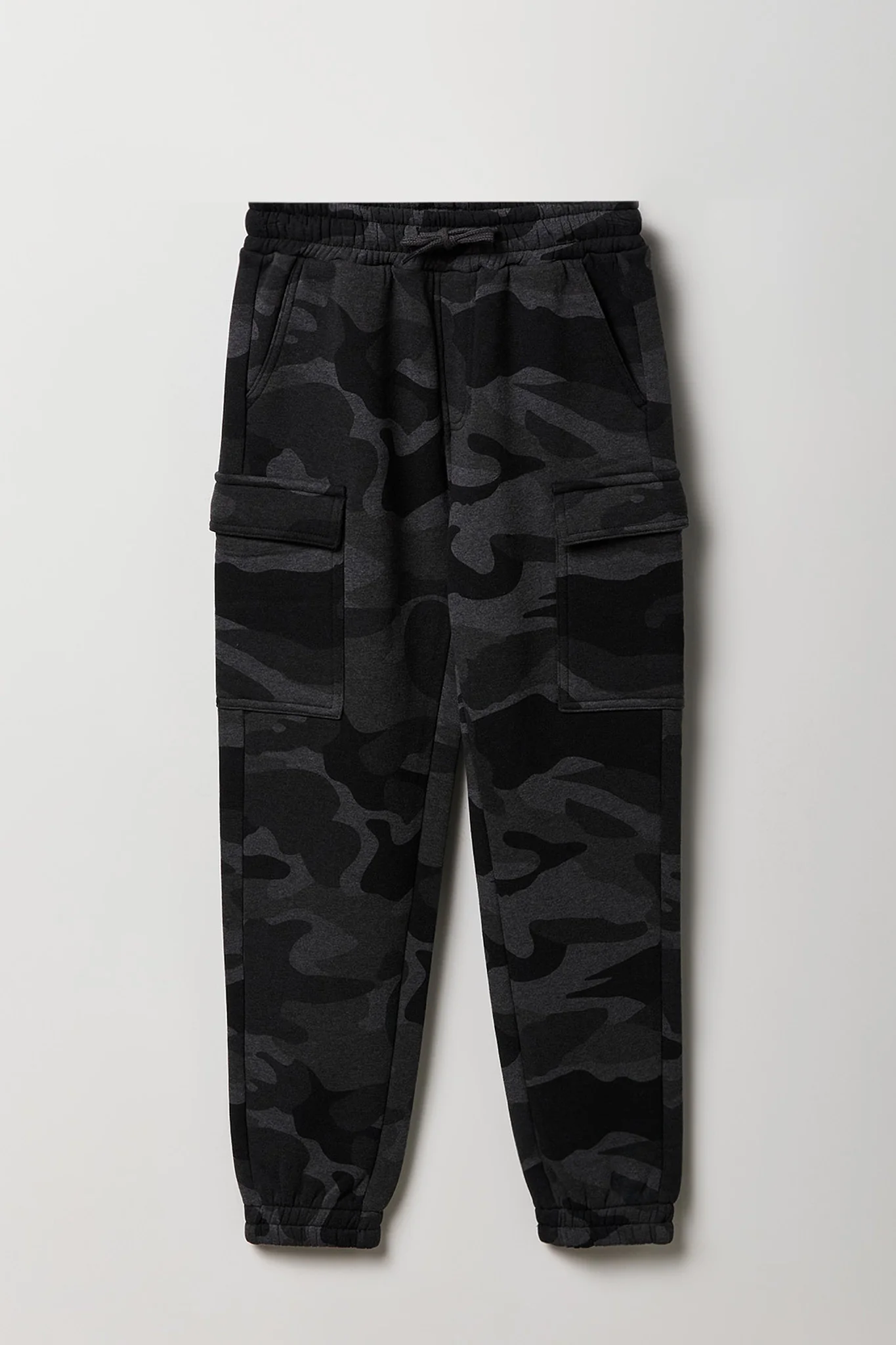 Jogger cargo en molleton classique pour enfants - Image 7
