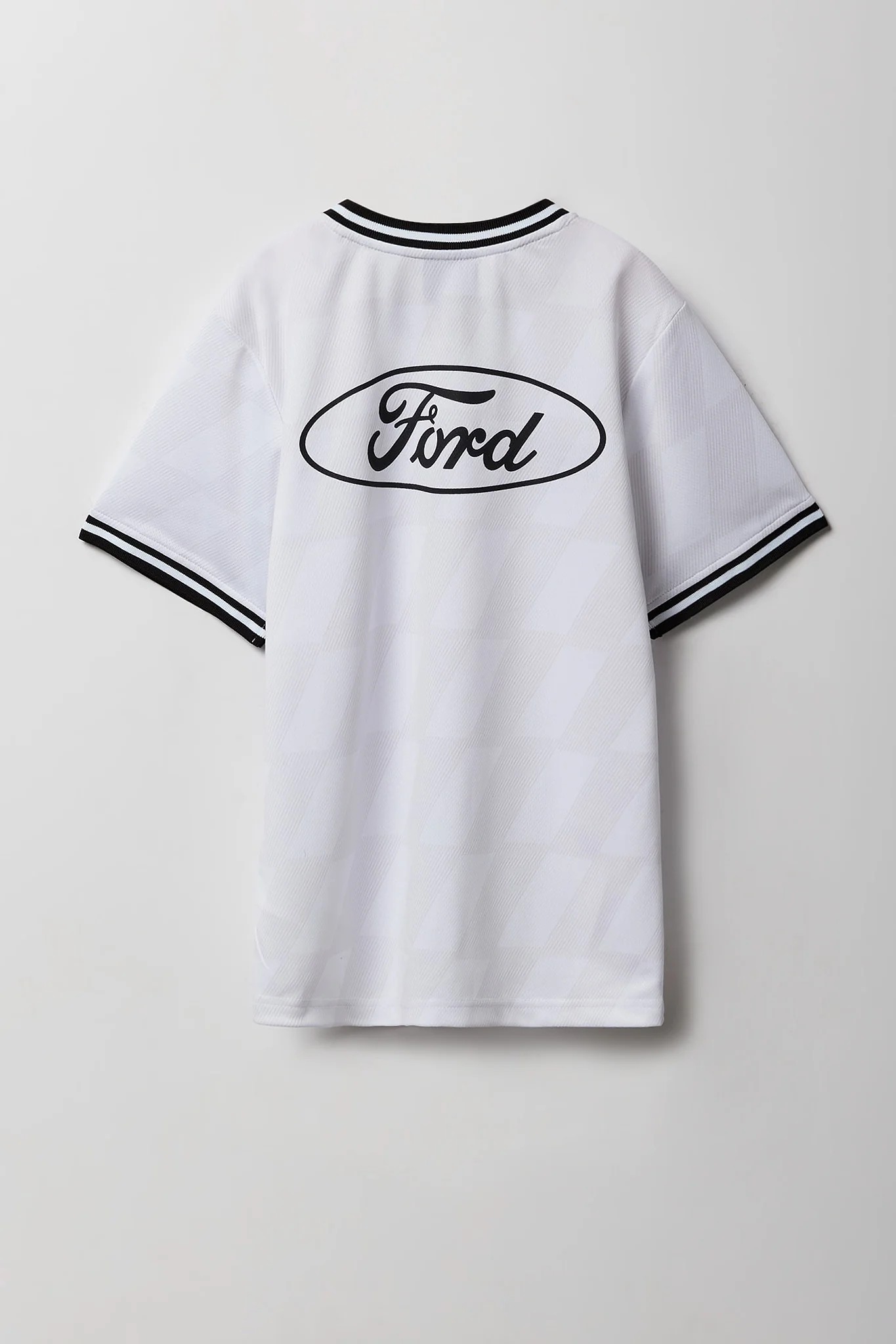 Jersey de base-ball en filet à imprimé de broderie Ford pour enfants