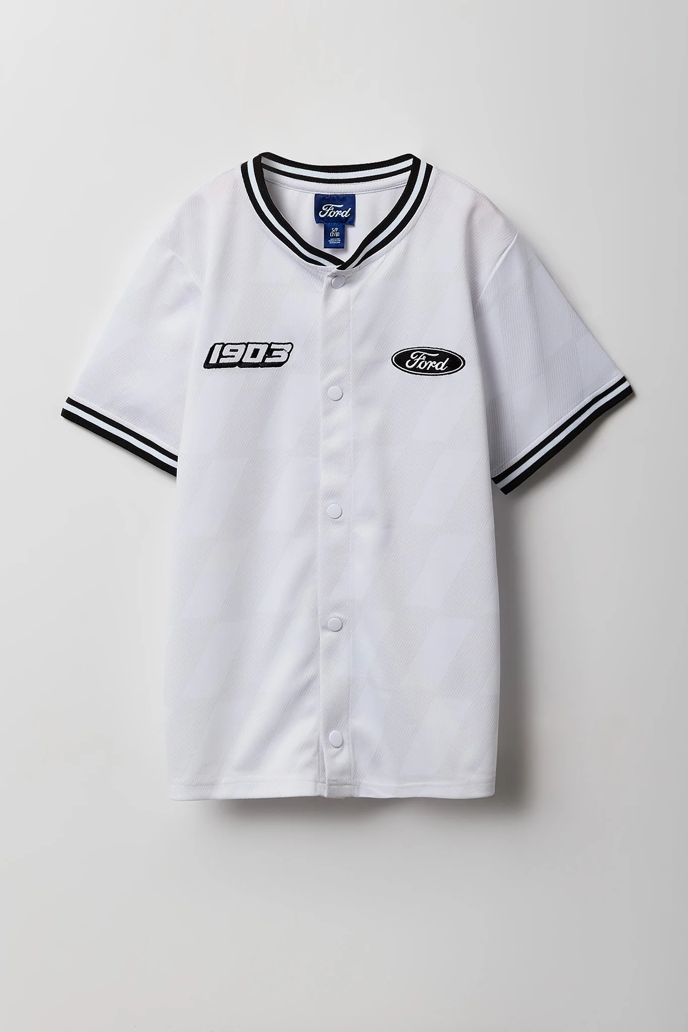 Jersey de base-ball en filet à imprimé de broderie Ford pour enfants - Image 2