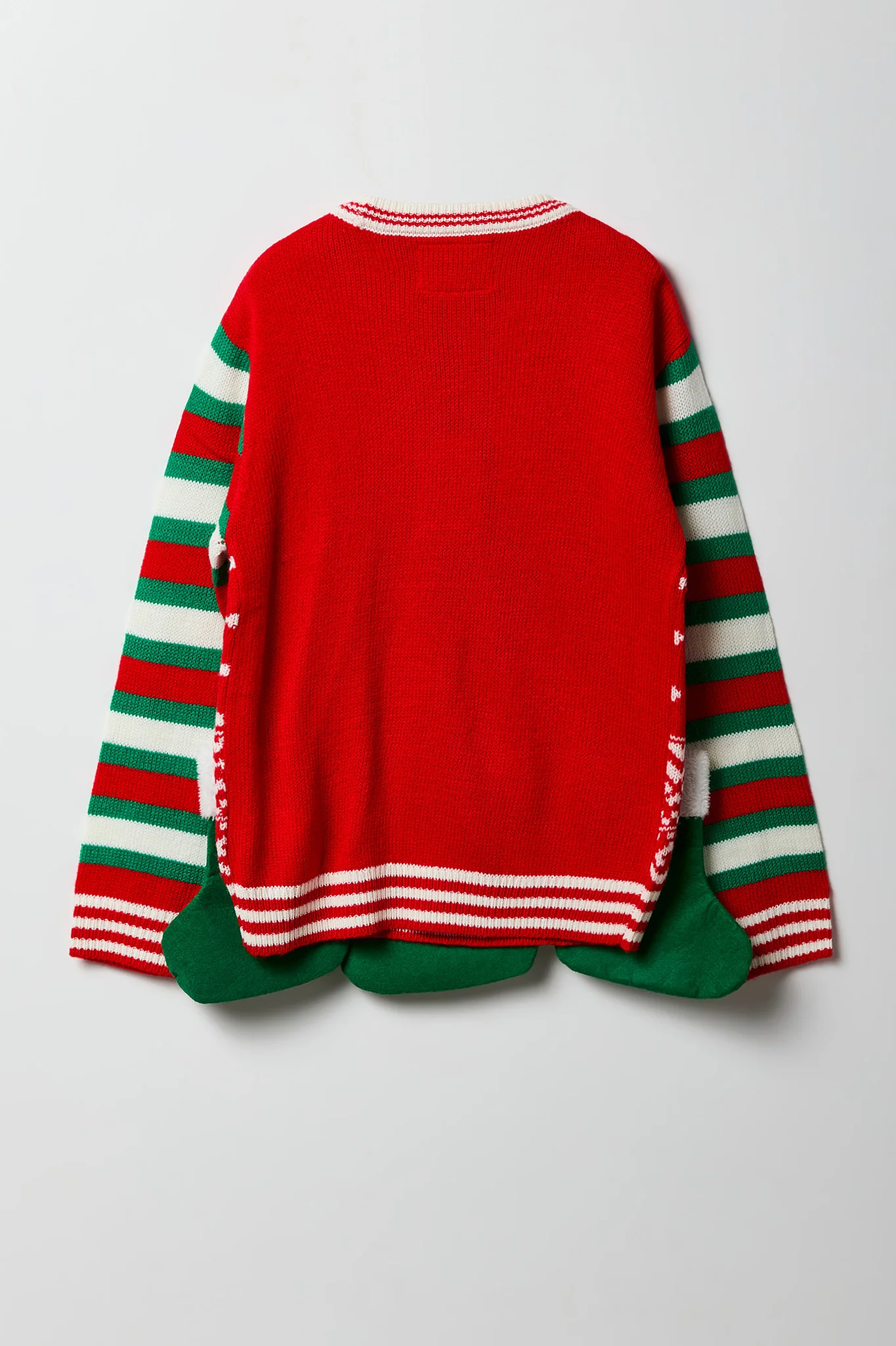 Kids 3D Stocking Christmas Sweater - Image 2