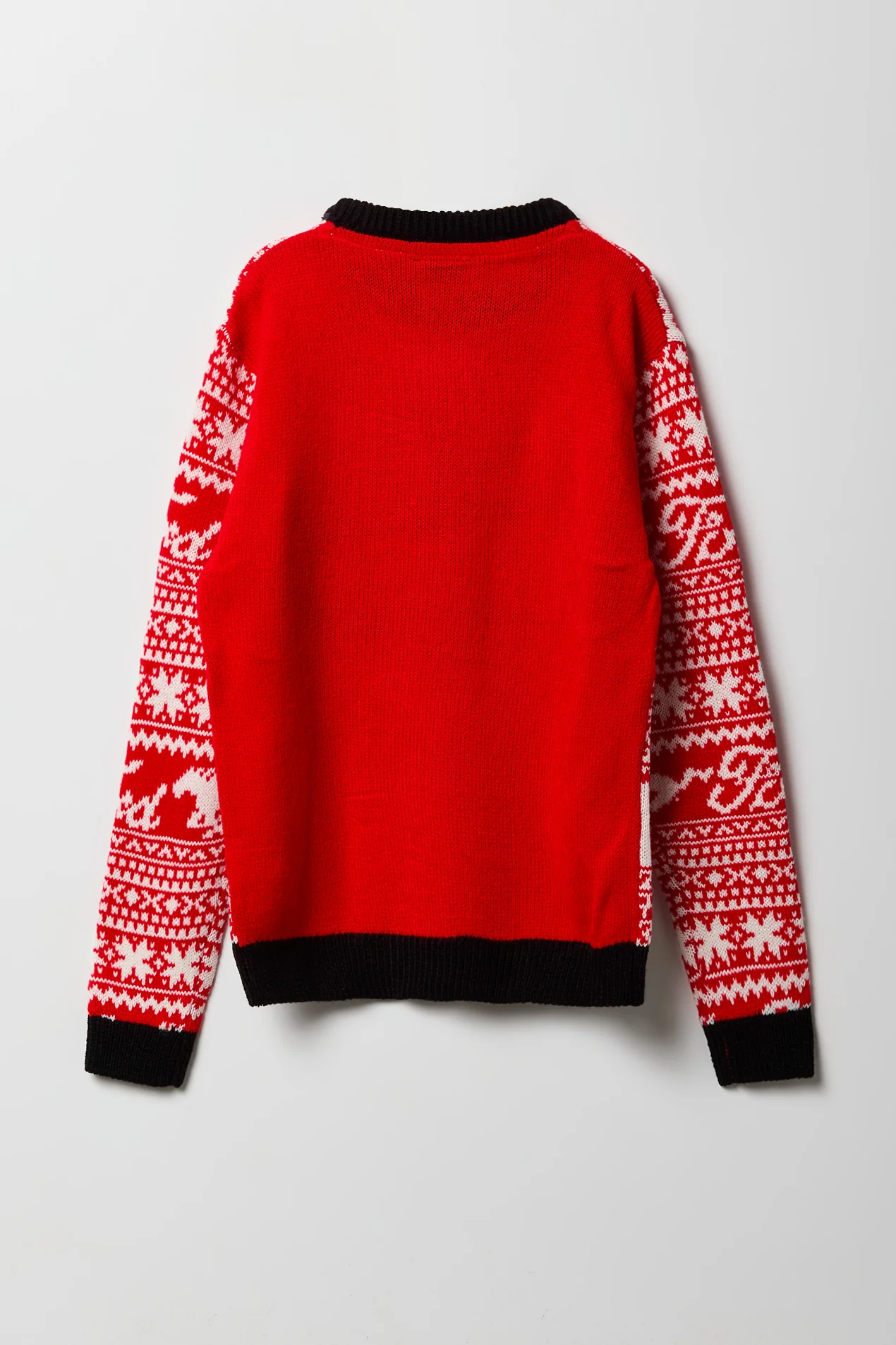 Kids Ford Mustang Embroidered Christmas Sweater - Image 2