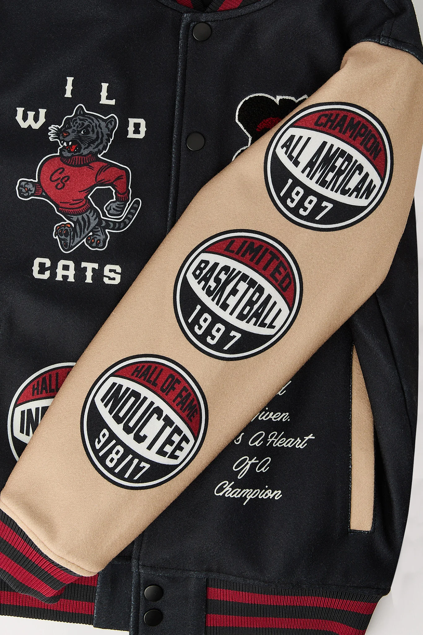 Boys Wildcats Varsity Jacket - Image 4