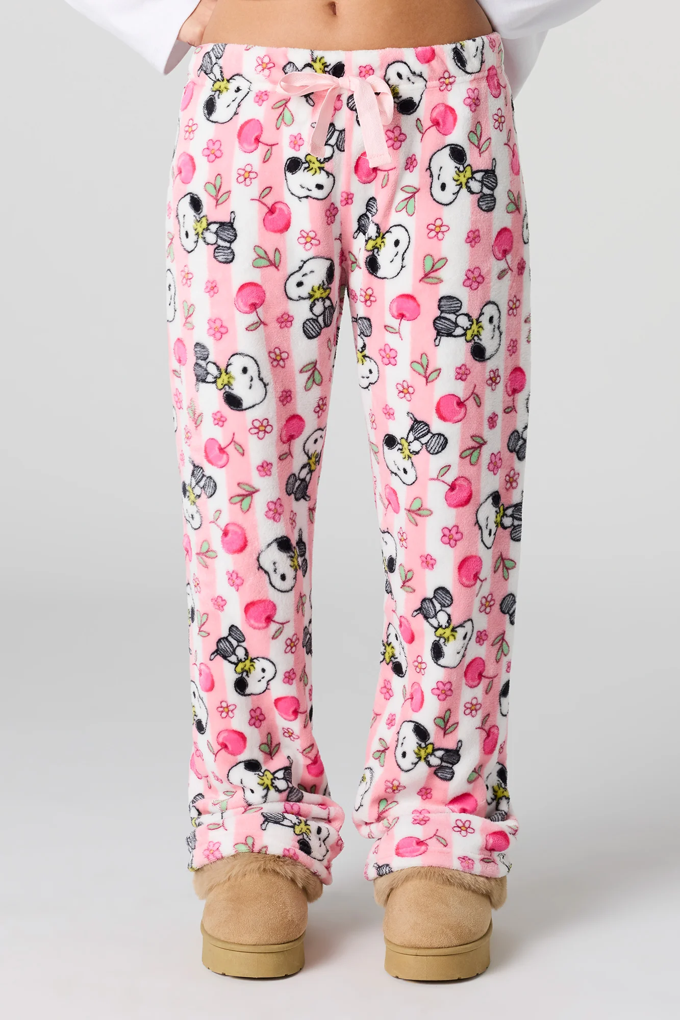Plush Printed Pajama Pant - Image 8
