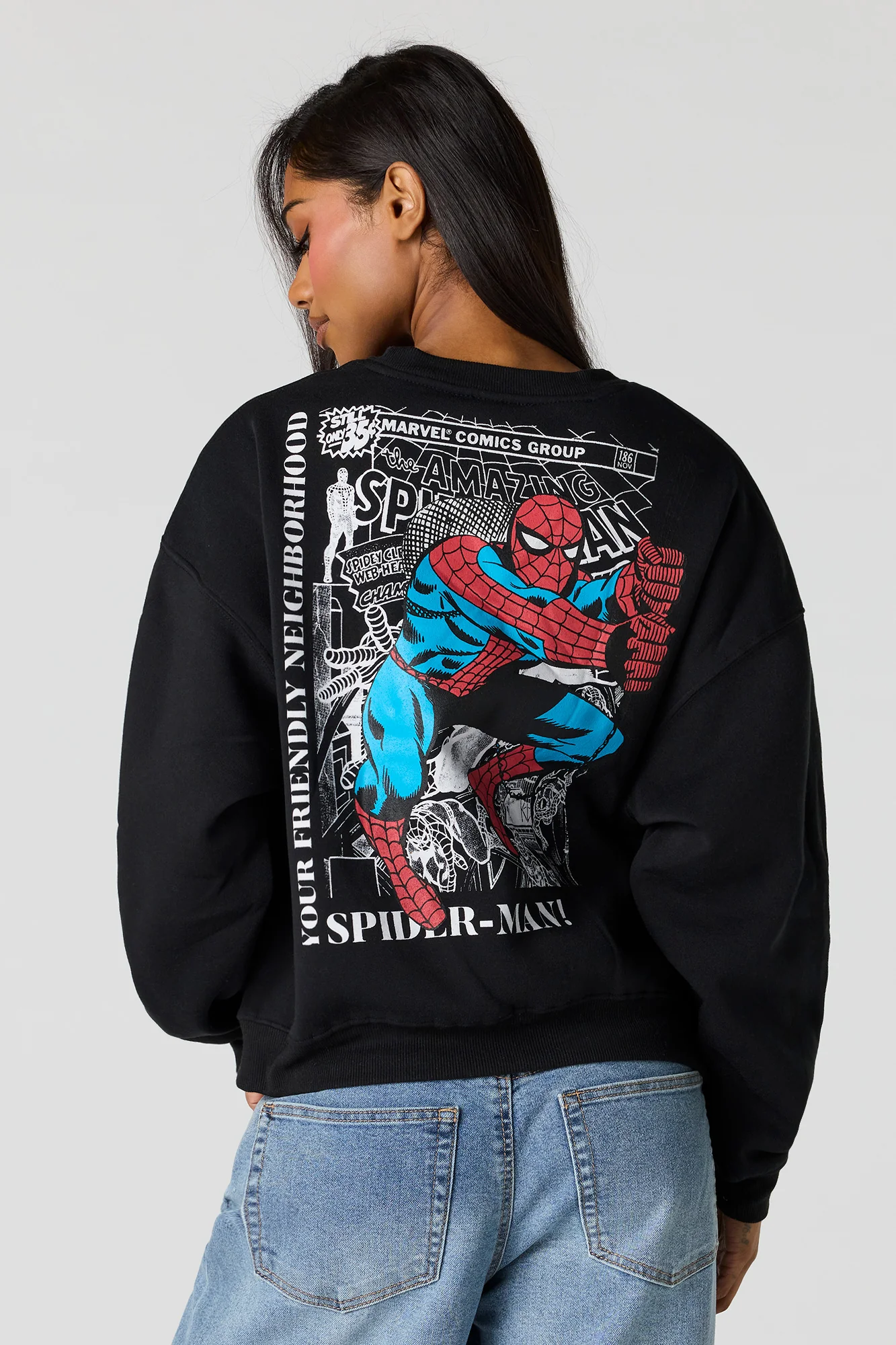 The Amazing Spider-Man Graphic Fleece Sweatshirt - Image 4