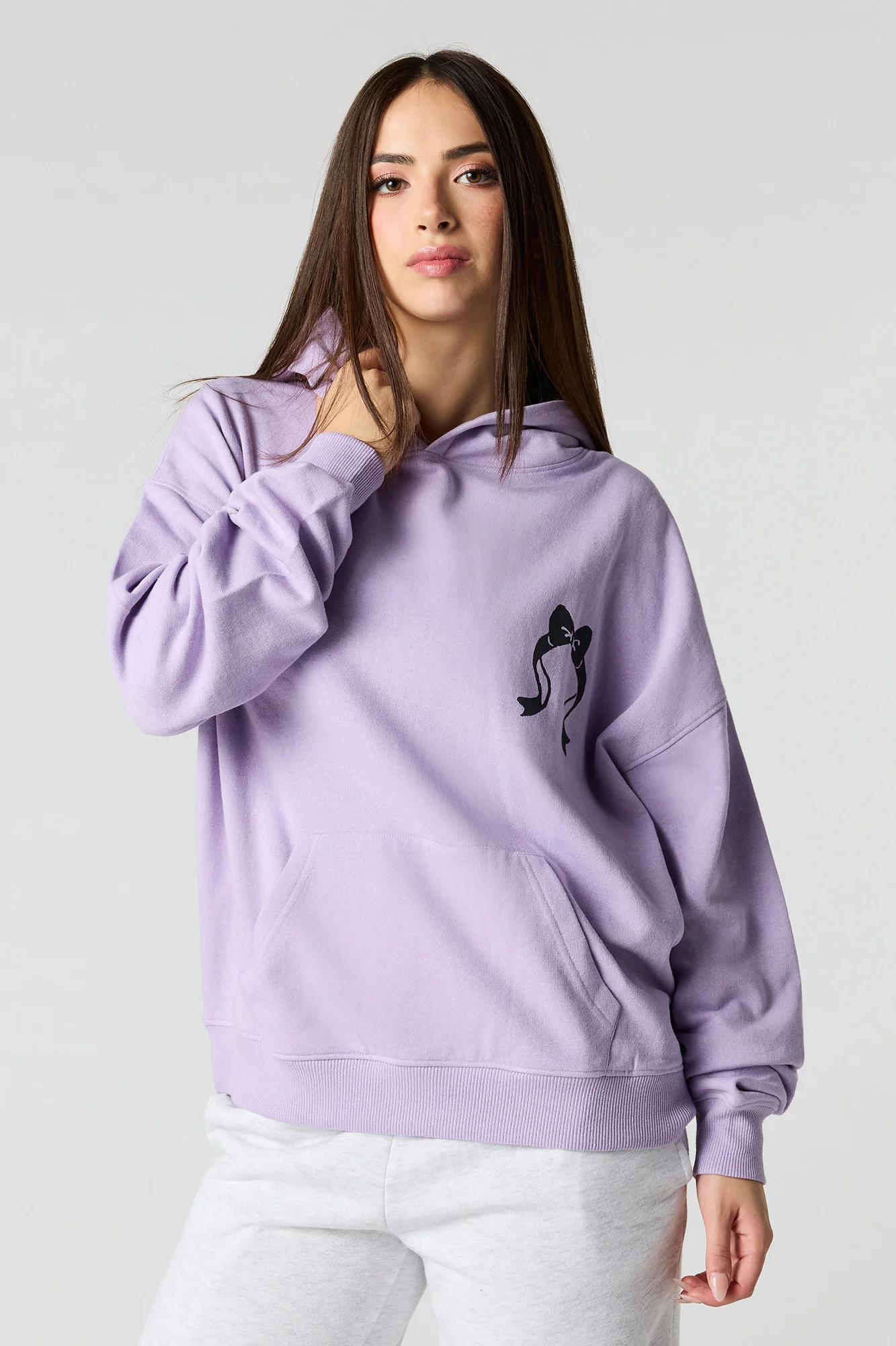 Marie Graphic Fleece Hoodie - Image 2