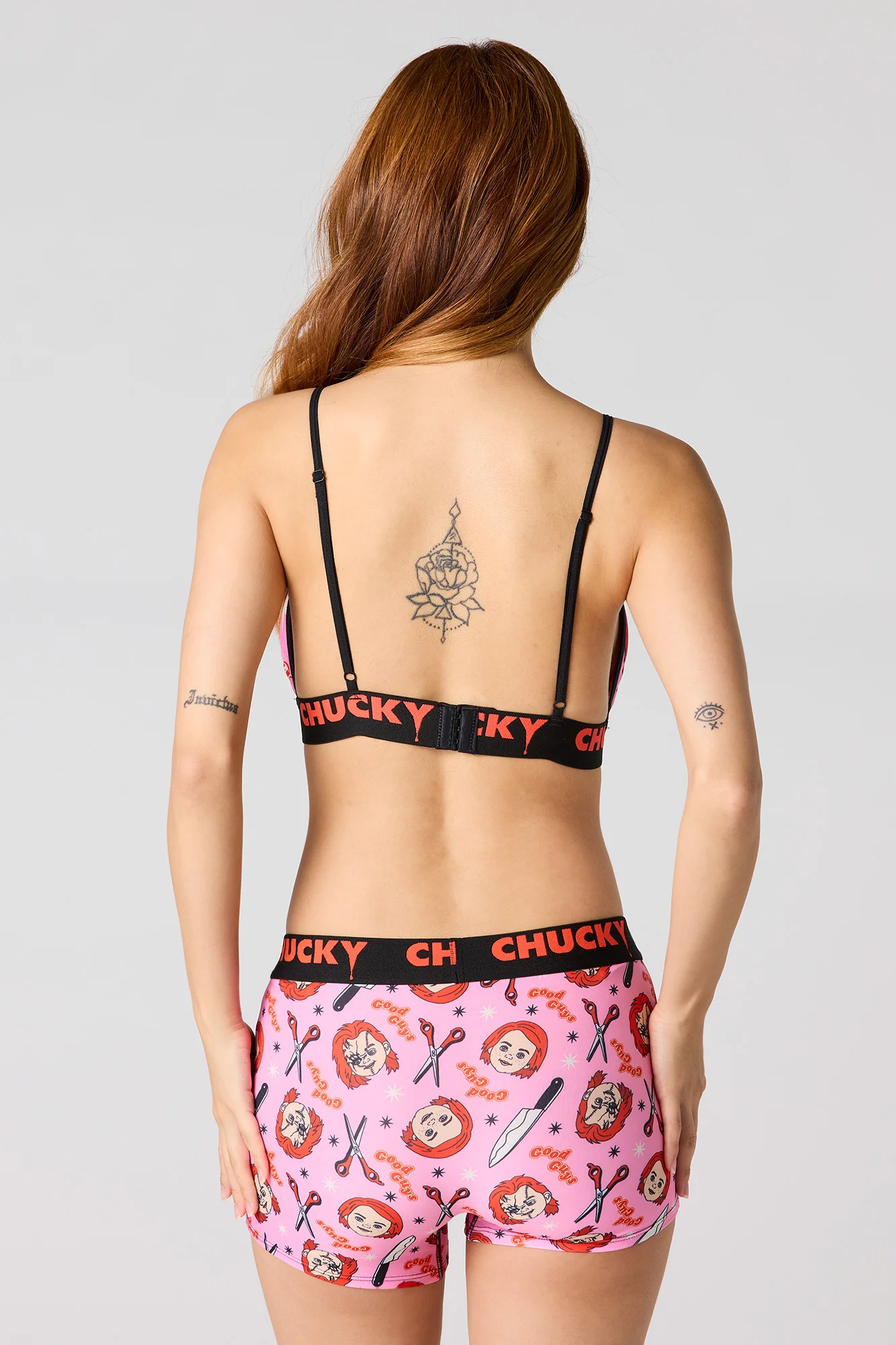 Chucky Triangle Bra & Boy Short Set - Image 3