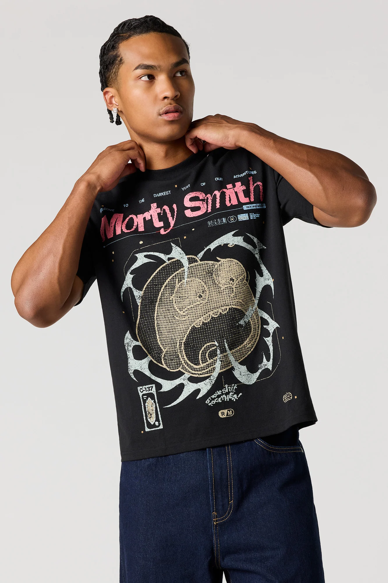 Morty Smith Graphic T-Shirt