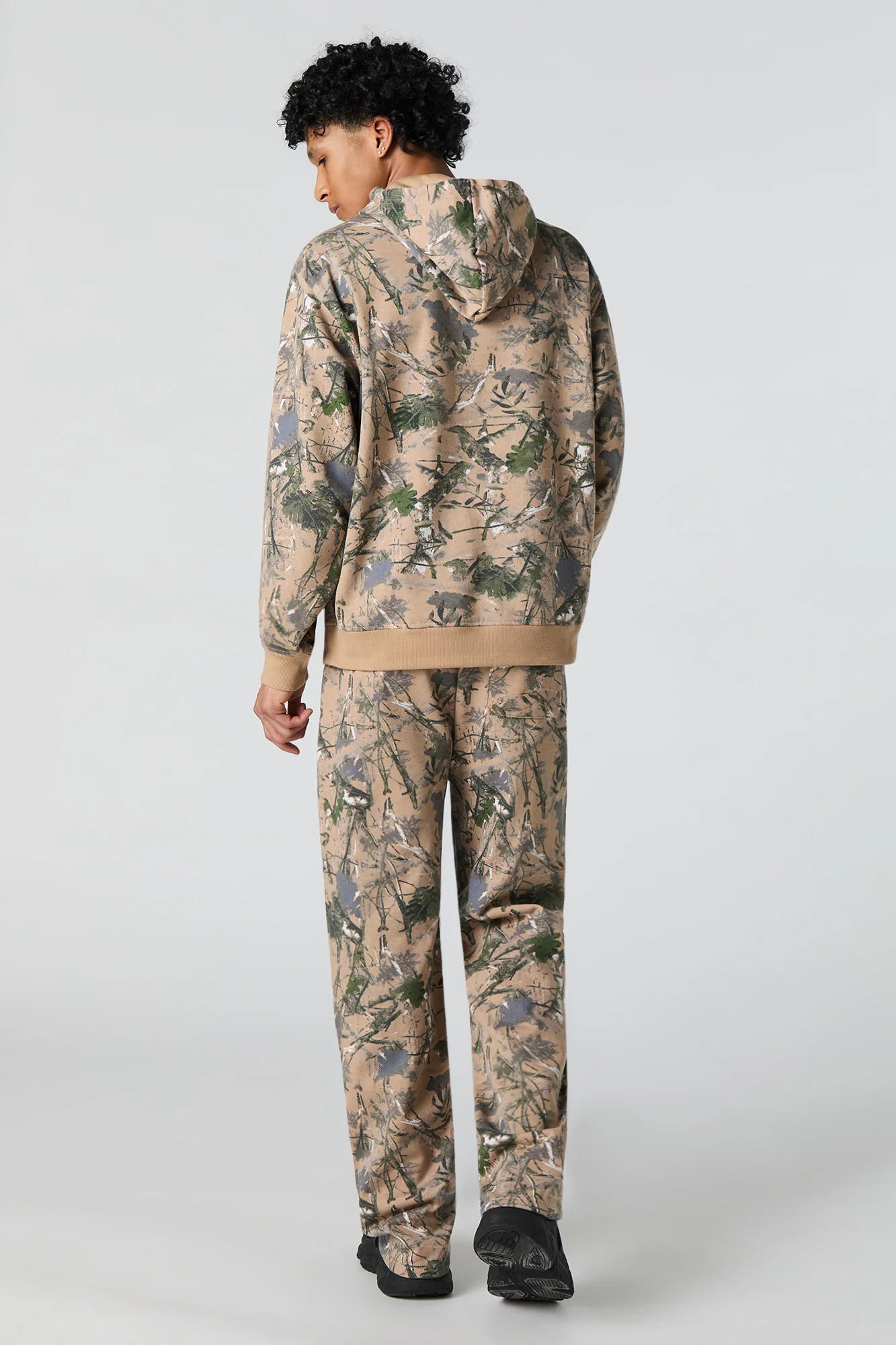 Camo Print Fleece Sweatpant - Image 9