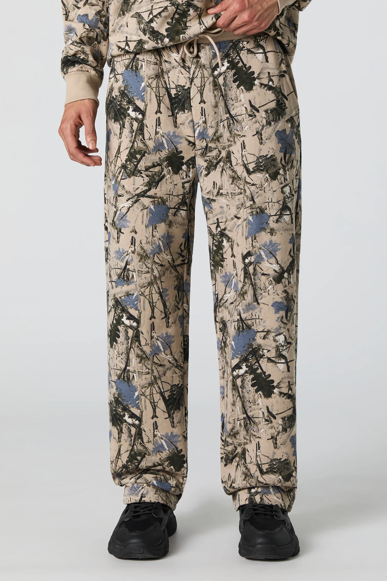 Pantalon en molleton à imprimé camouflage - Image 4