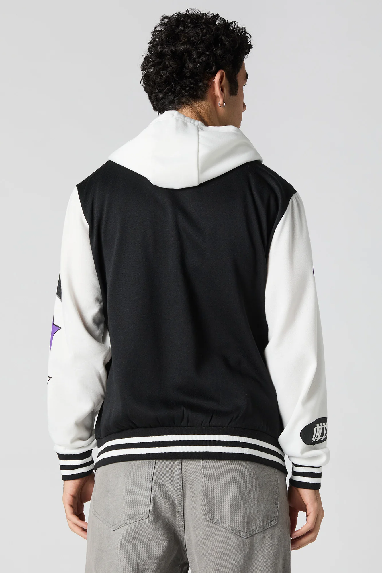 Brooklyn Chenille Embroidered Varsity Jacket - Image 2