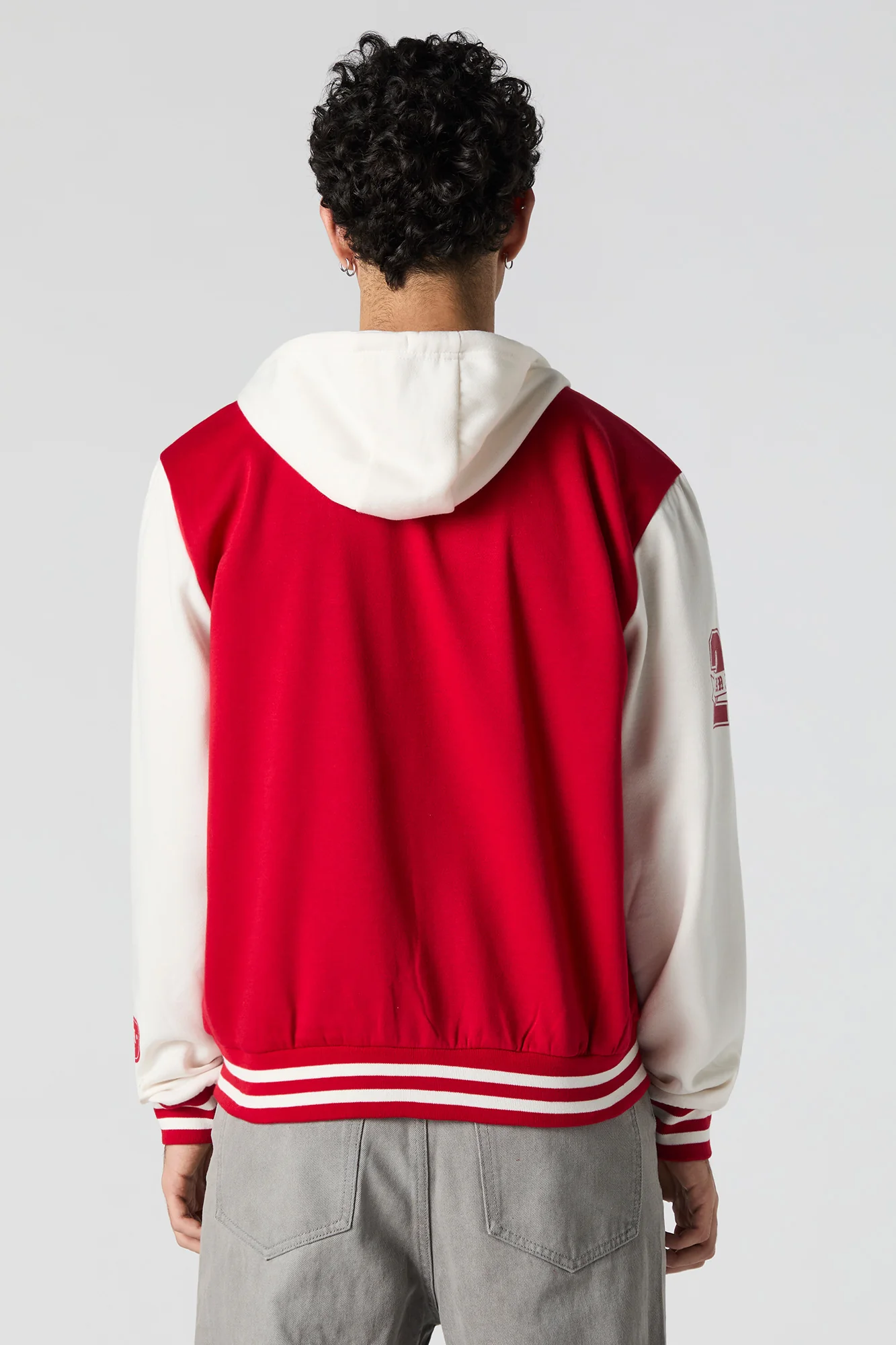SJCA Twill Embroidered Varsity Jacket - Image 2
