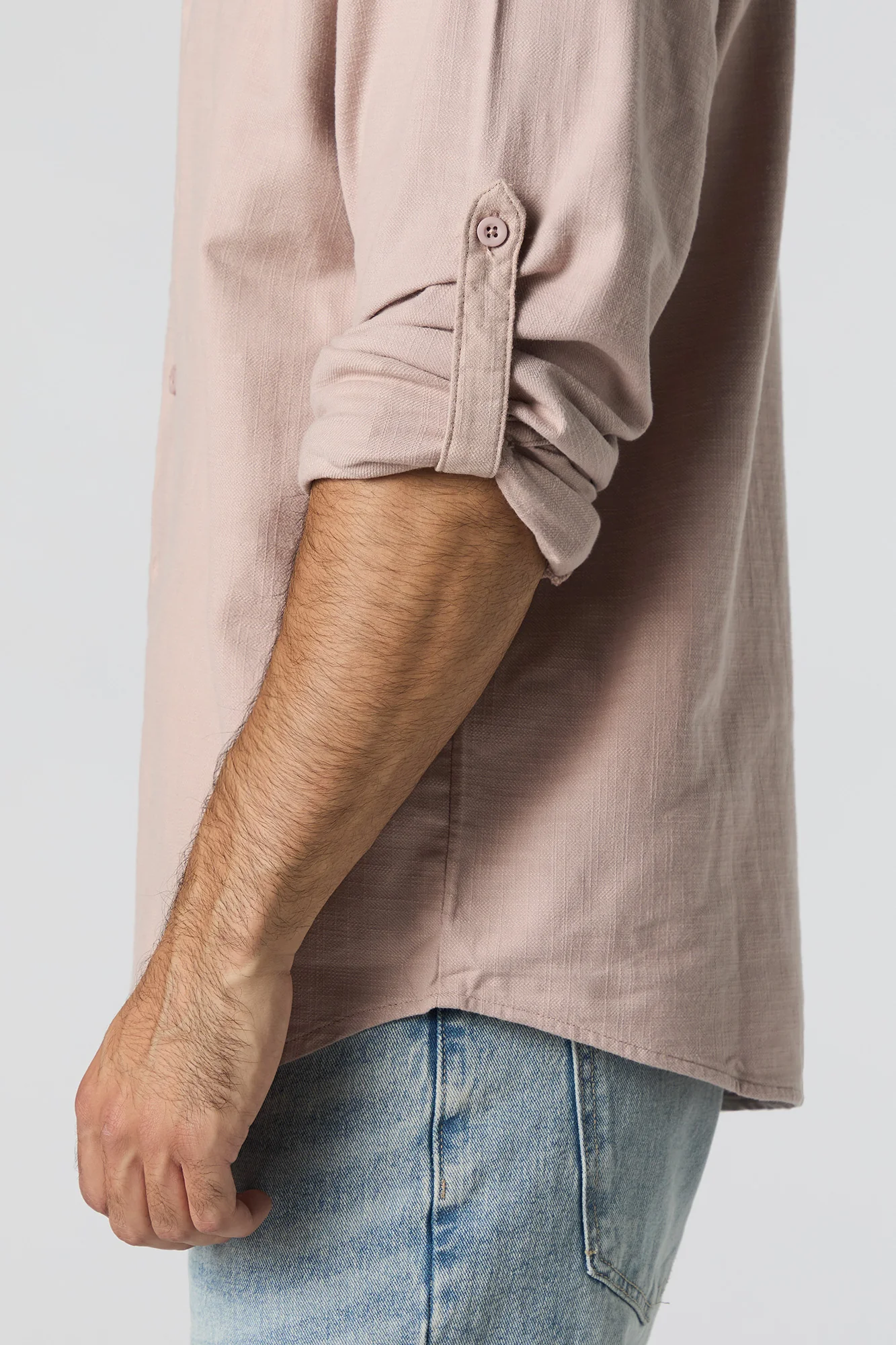 Textured Button-Up Long Sleeve Top - Image 20