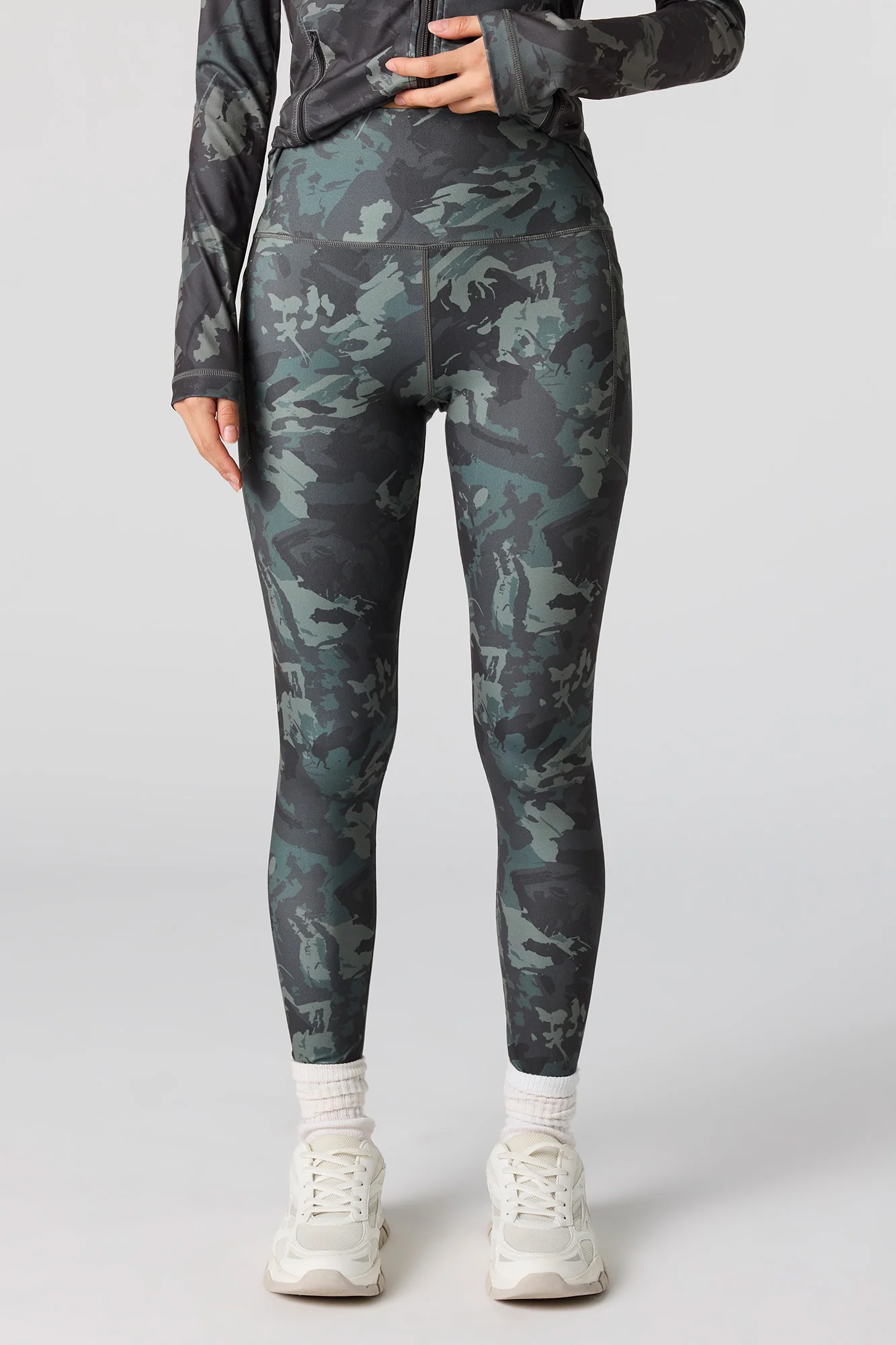Camo Active Side Pocket Legging - Image 2